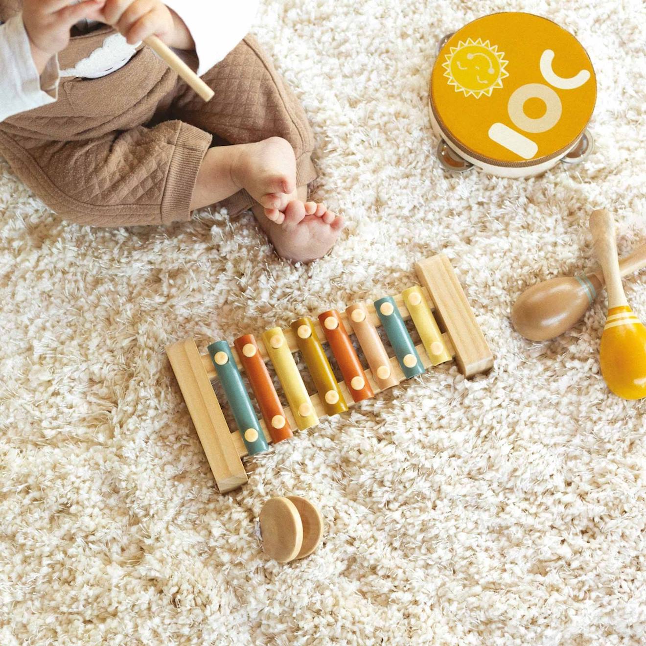 Coffret Musical En Bois Pour Bébé Multicolore (Trois Kilos Sept) - Image 1