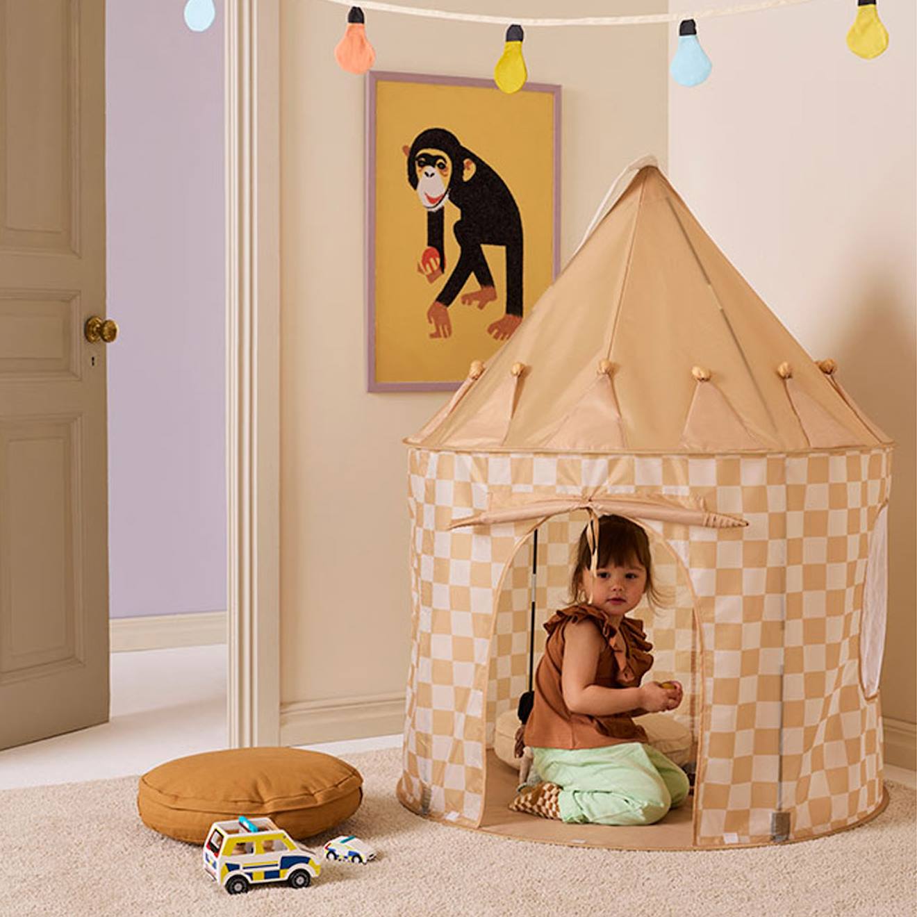 Tente De Jeu Jaune (Kids Concept) - Image 1