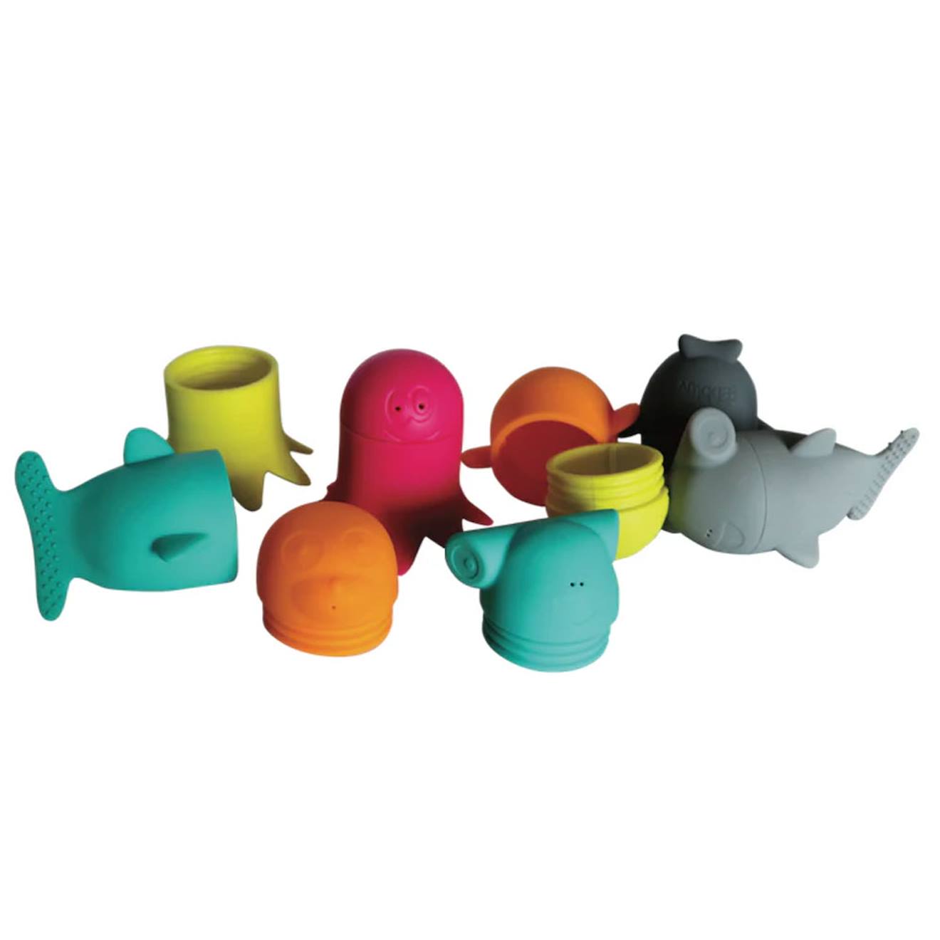 Jouets De Bain En Silicone Büddies Multi-coloured