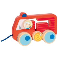 Jouet-Véhicule à tirer pompiers 112