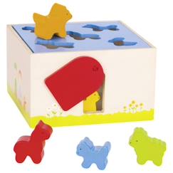 -Boîte à formes animaux de la ferme