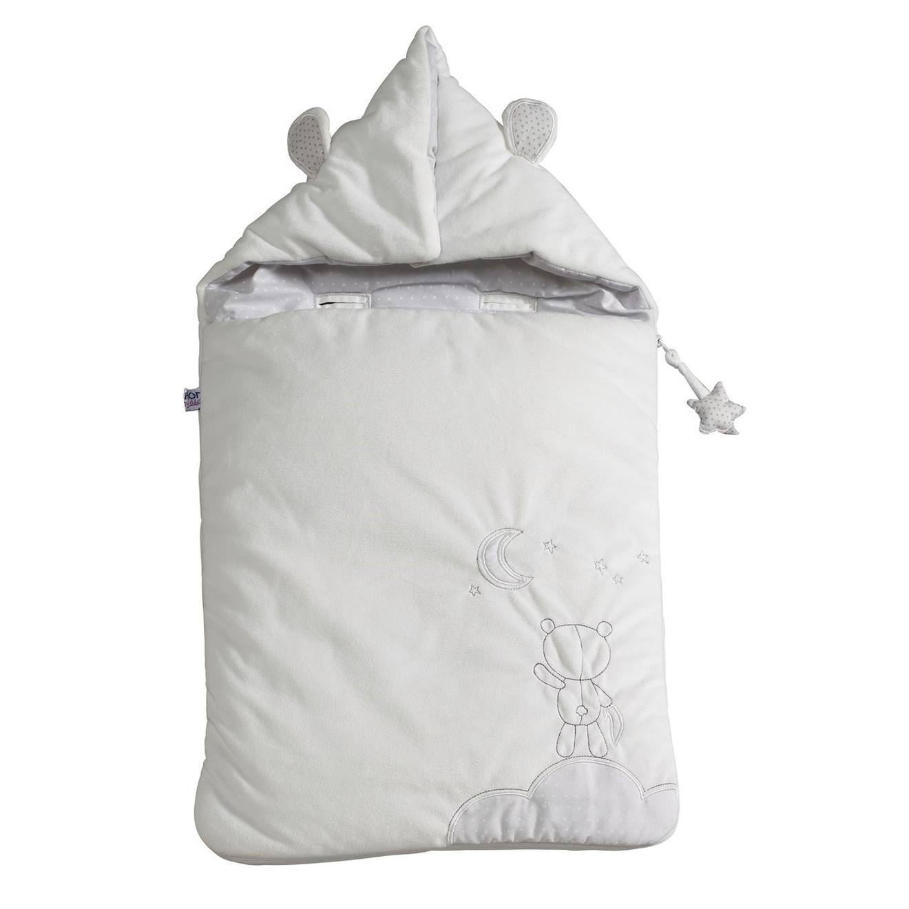 Nid D'ange Nomade En Coton Blanc