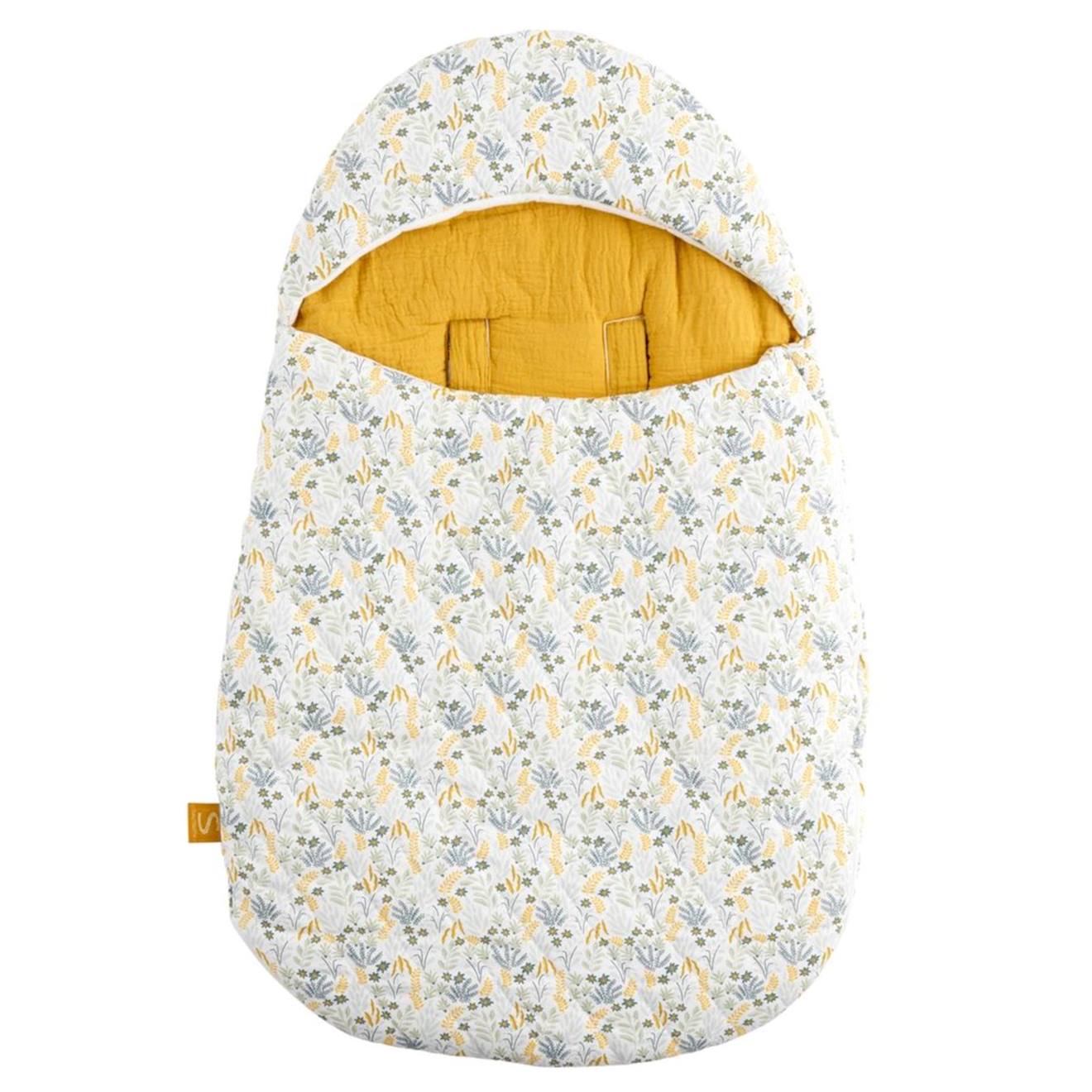 Sauthon - Nid D'ange Bébé En Coton Jaune Foncé