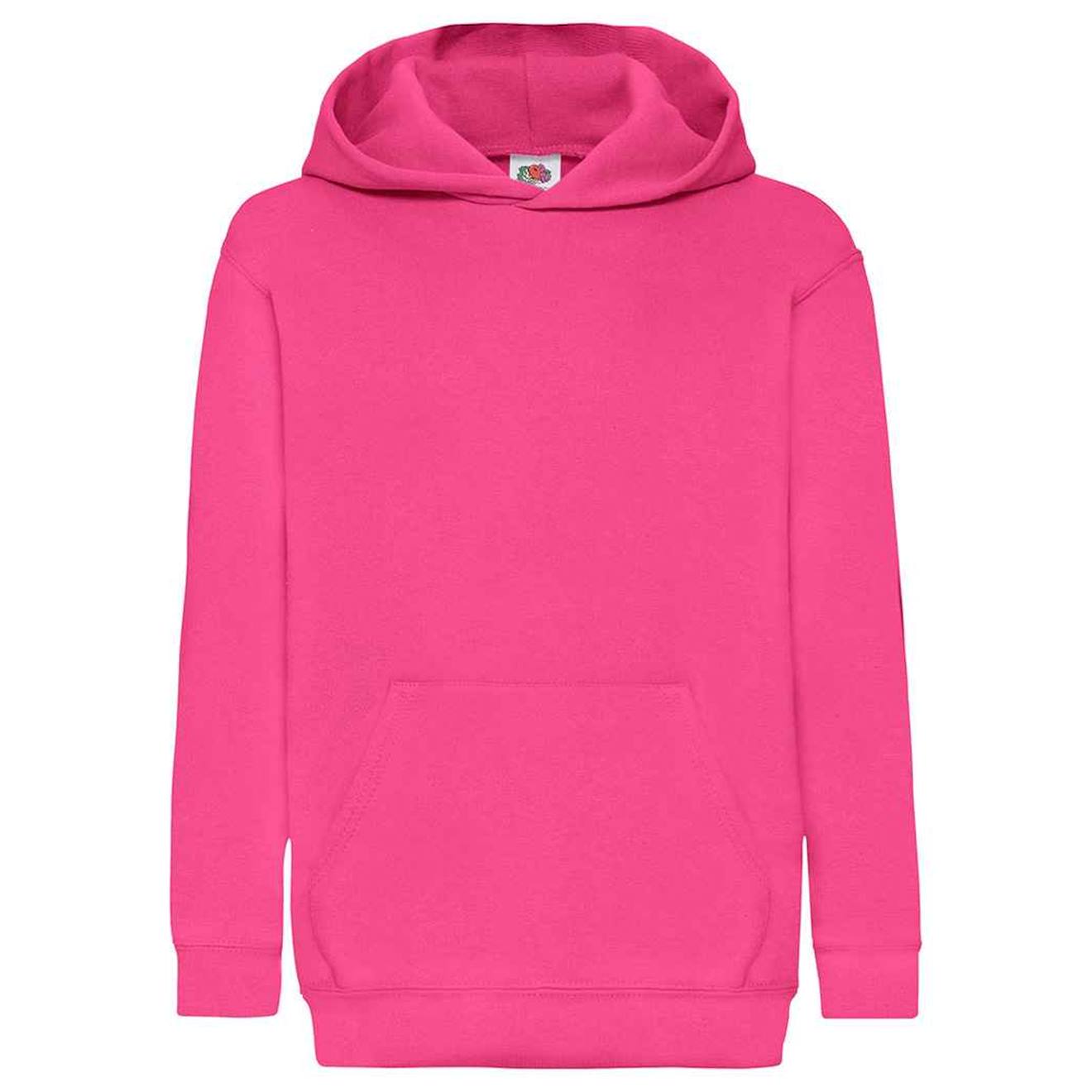 Sweat À Capuche Coton Classic Fuchsia