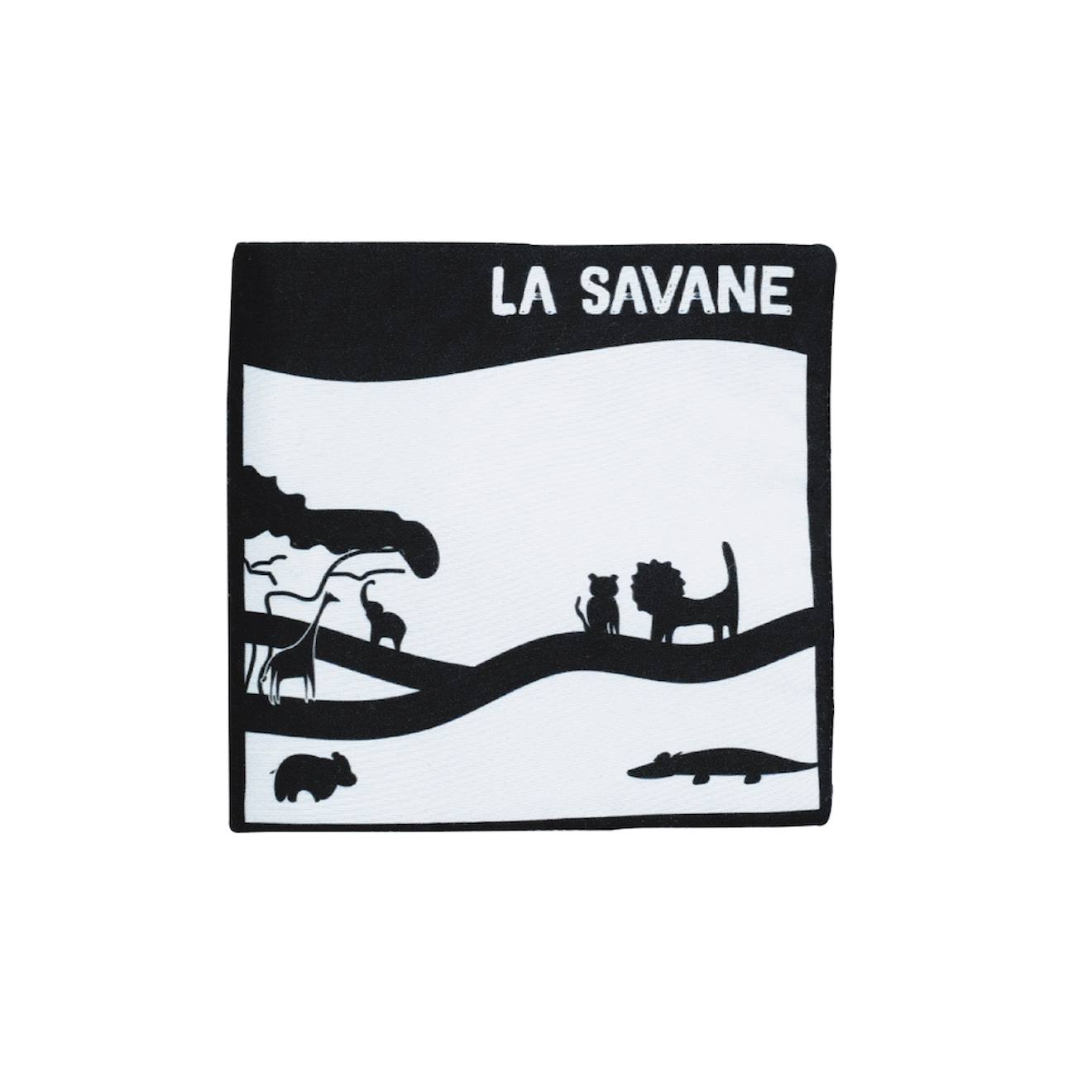 Livre D'éveil Contrasté Noir