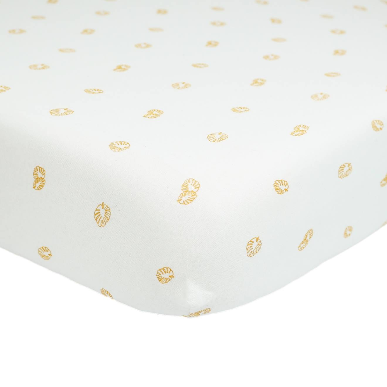 Drap Housse Pour Lit De Bébé Ecru