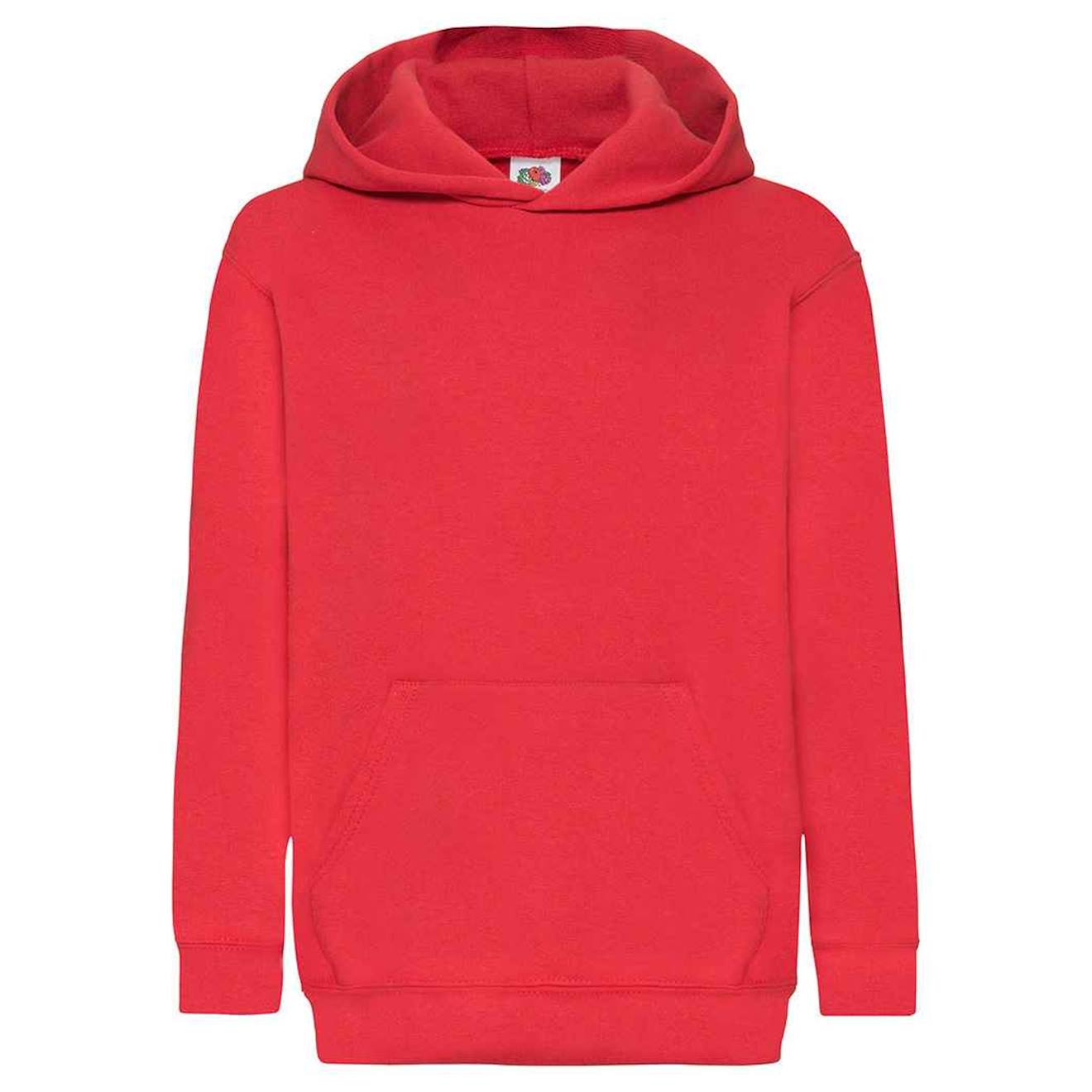 Sweat À Capuche Coton Classic Rouge