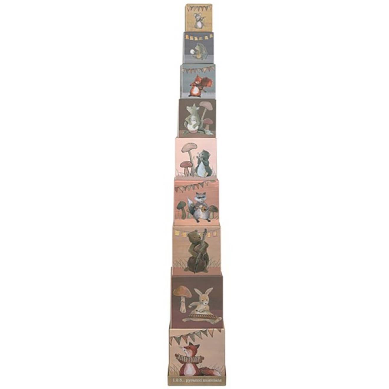 Egmont Toys - Pyramide Musiciens Multicolore