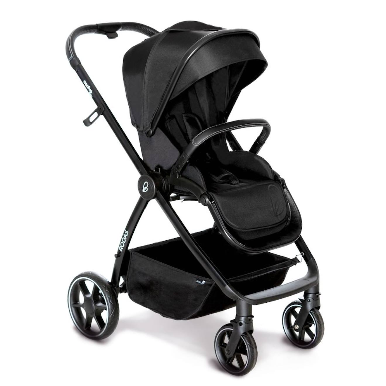 Duo Poussette Et Nacelle Rodas Noir