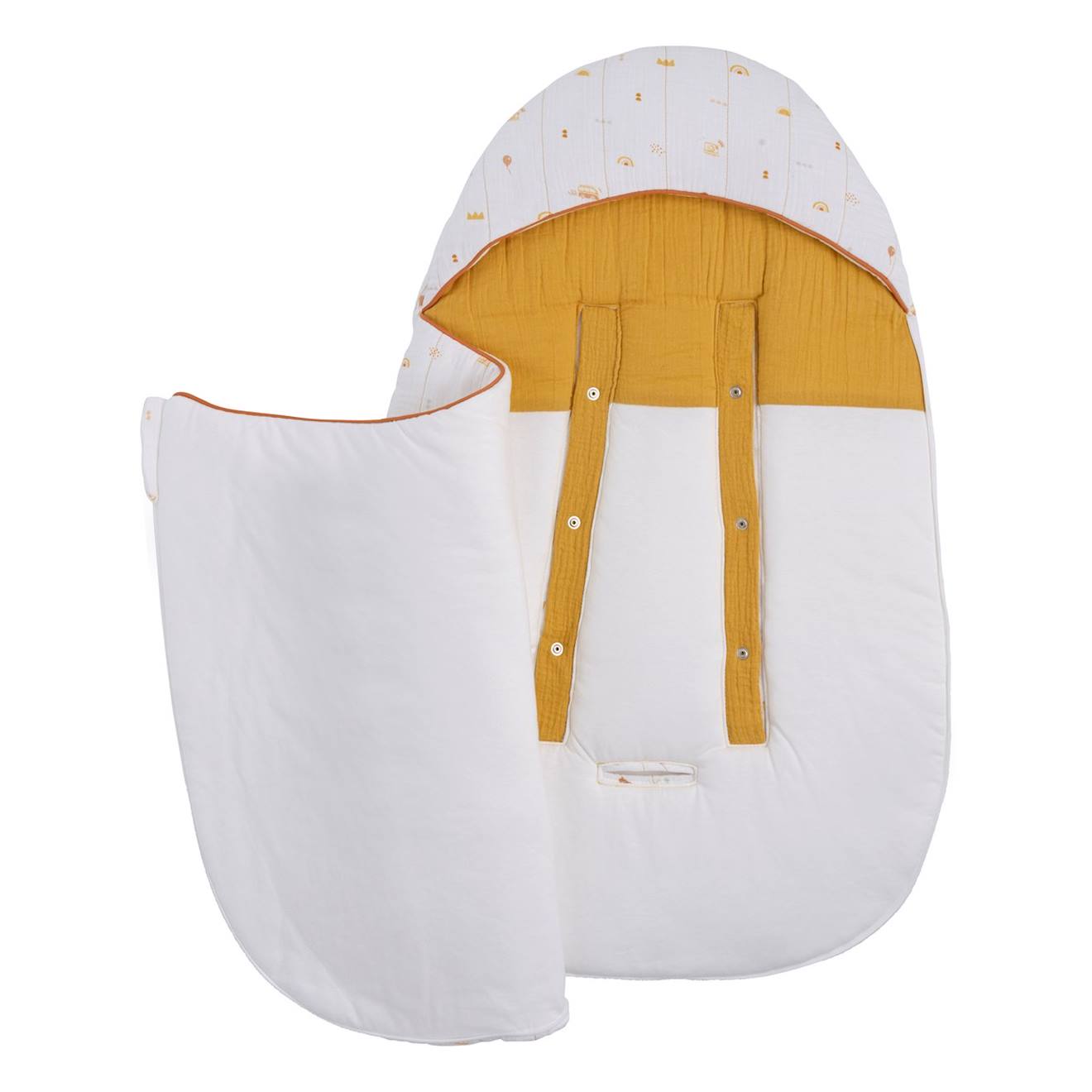 Nid D'ange 5 Attaches - Sunlight Blanc (Sauthon) - Image 2