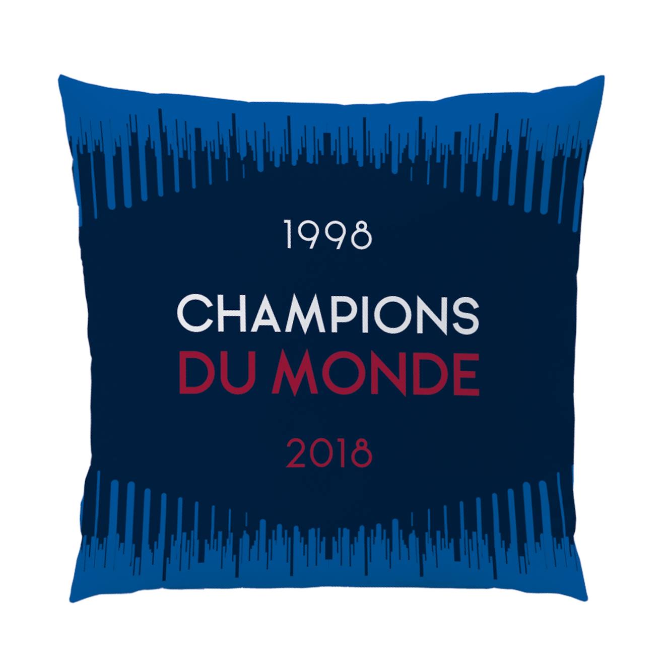 Coussin Imprimé 100% Polyester, Fff Champions Bleu
