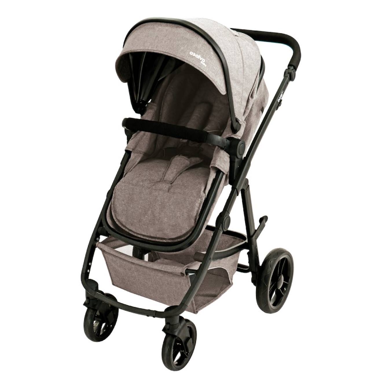 Trio Convertible Poussette-nacelle-siège Auto Two+2 Beige