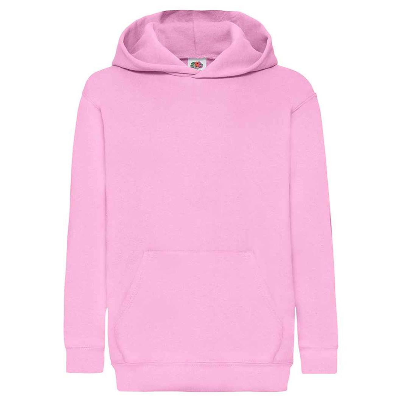 Sweat À Capuche Coton Classic Rose Clair