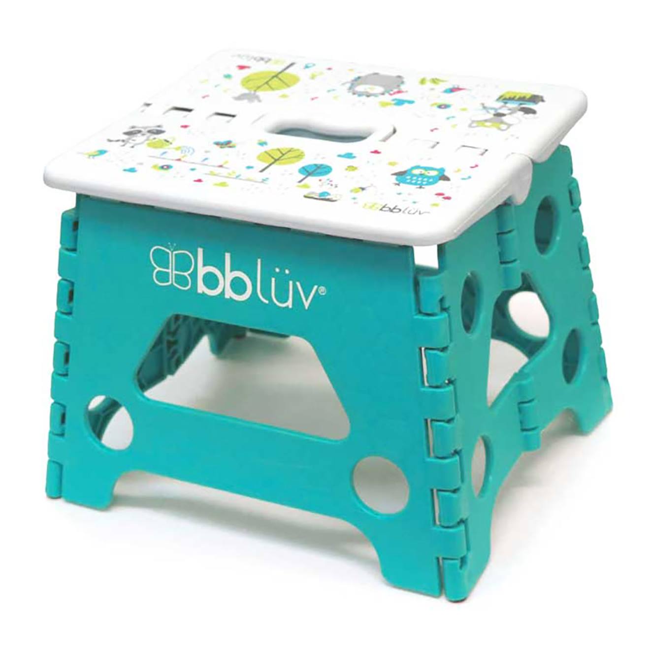 Marche-pied Pliable Bleu