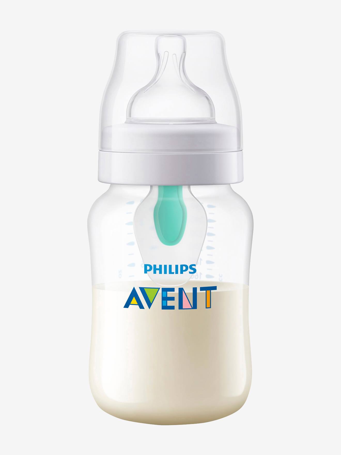 Biberon 260 ml Philips AVENT Anti-colic avec valve AirFree transparent