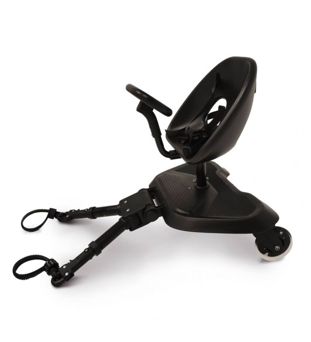 ASALVO - Accessoire Poussette 2 En 1 Go Seat Noir