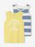 Lot de 2 débardeurs garçon lot jaune+lot vert 1 - vertbaudet enfant 