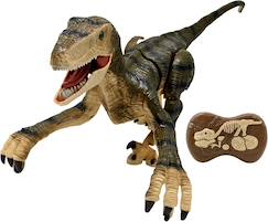 Jouet-Jeux d'imagination-Dinosaure velociraptor  télécommandé