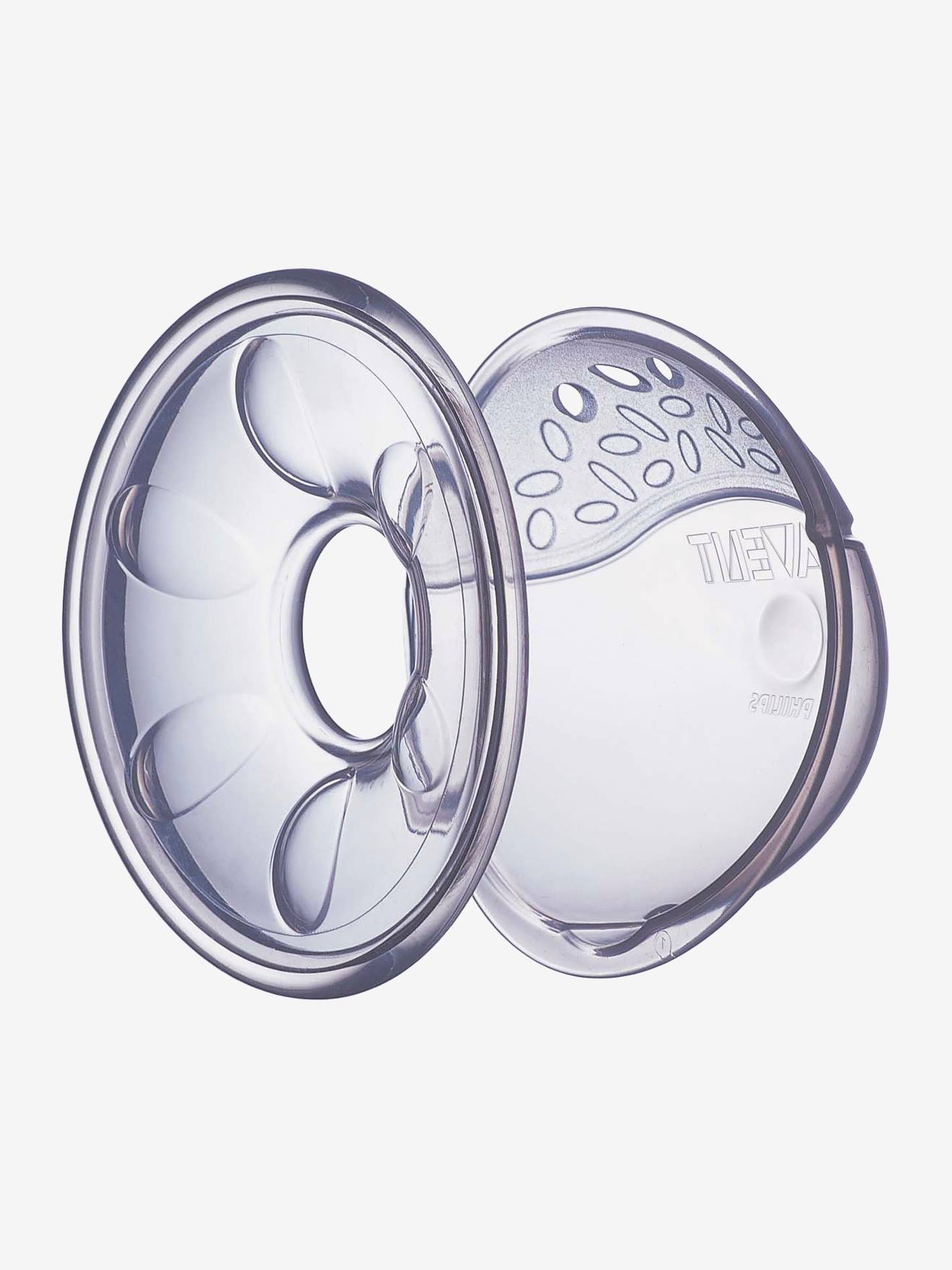 Lot de 4 coquilles d'allaitement + coussinets Philips AVENT Confort transparent (Philips Avent) - Image 1