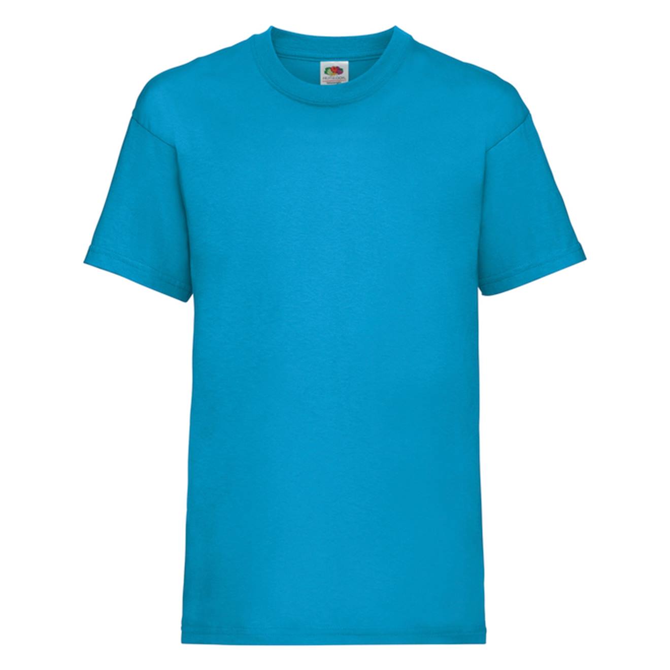 T-shirt Coton Valueweight Azur