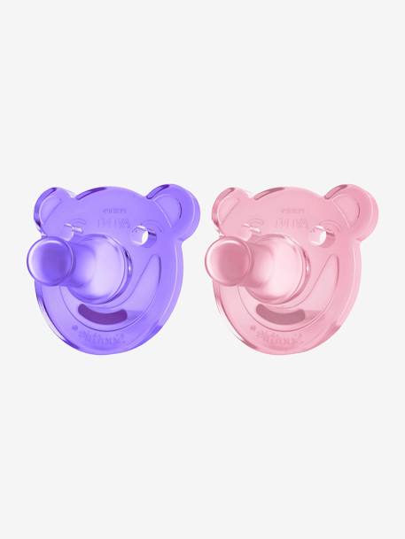 Lot De 2 Sucettes Nouveau Ne Philips Avent Soothie Rose Violet Philips Avent Lot De 2 Sucettes Nouveau Ne Philips Avent Soothie Rose Violet Philips Avent