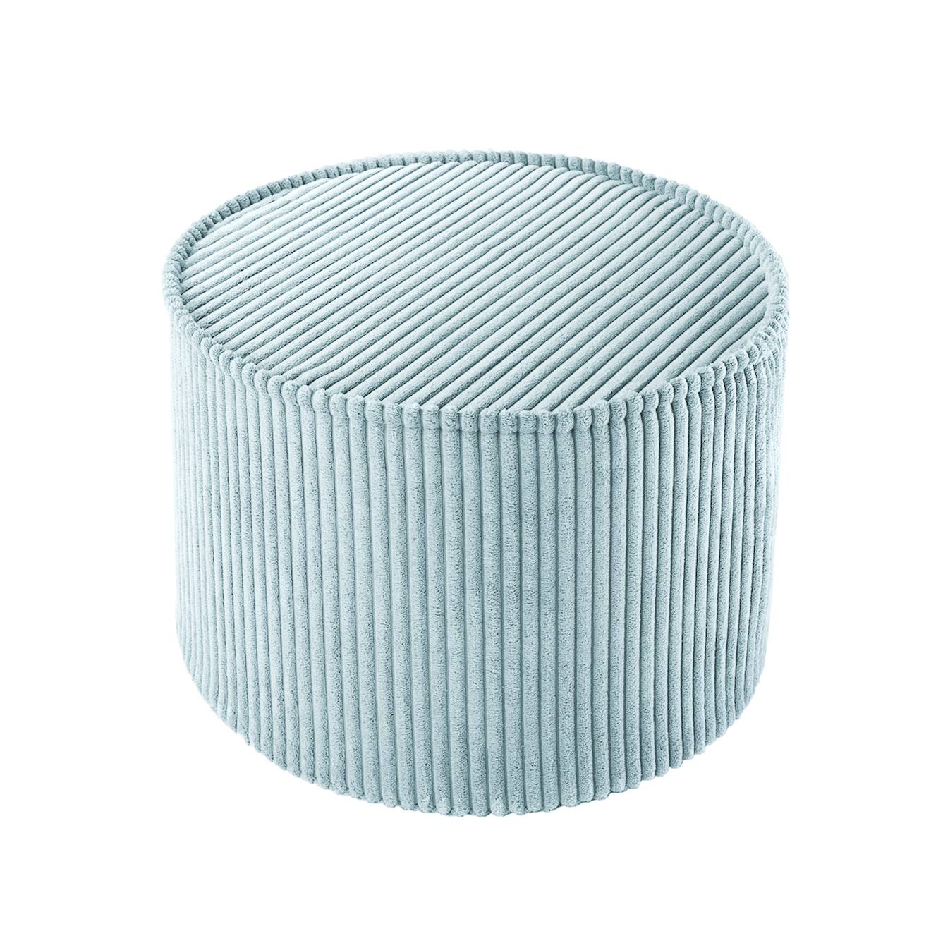 Pouf Enfant Velours Côtelé Pouffe Peppermint Green
