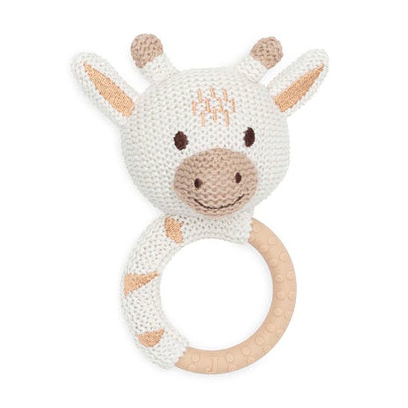 Anneau De Dentition En Coton Blanc