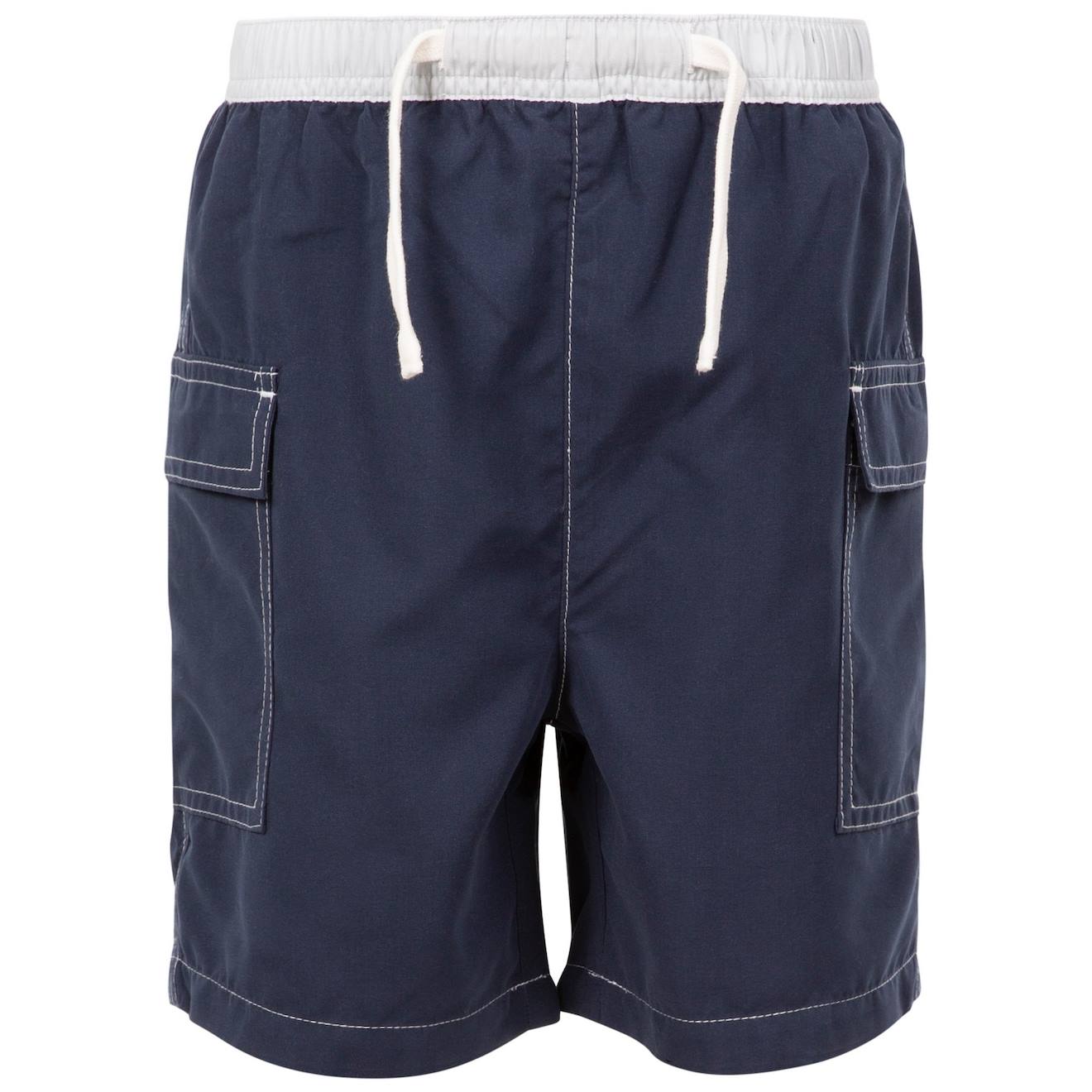 Short De Bain Microfibre De Polyester Depths Bleu Marine