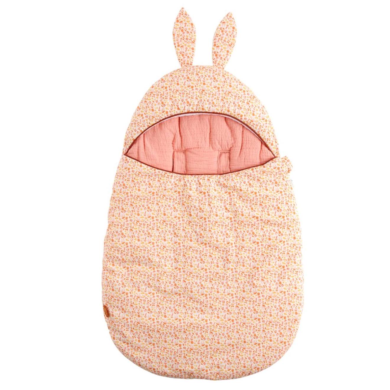 Nid D'ange Bébé En Coton Rose