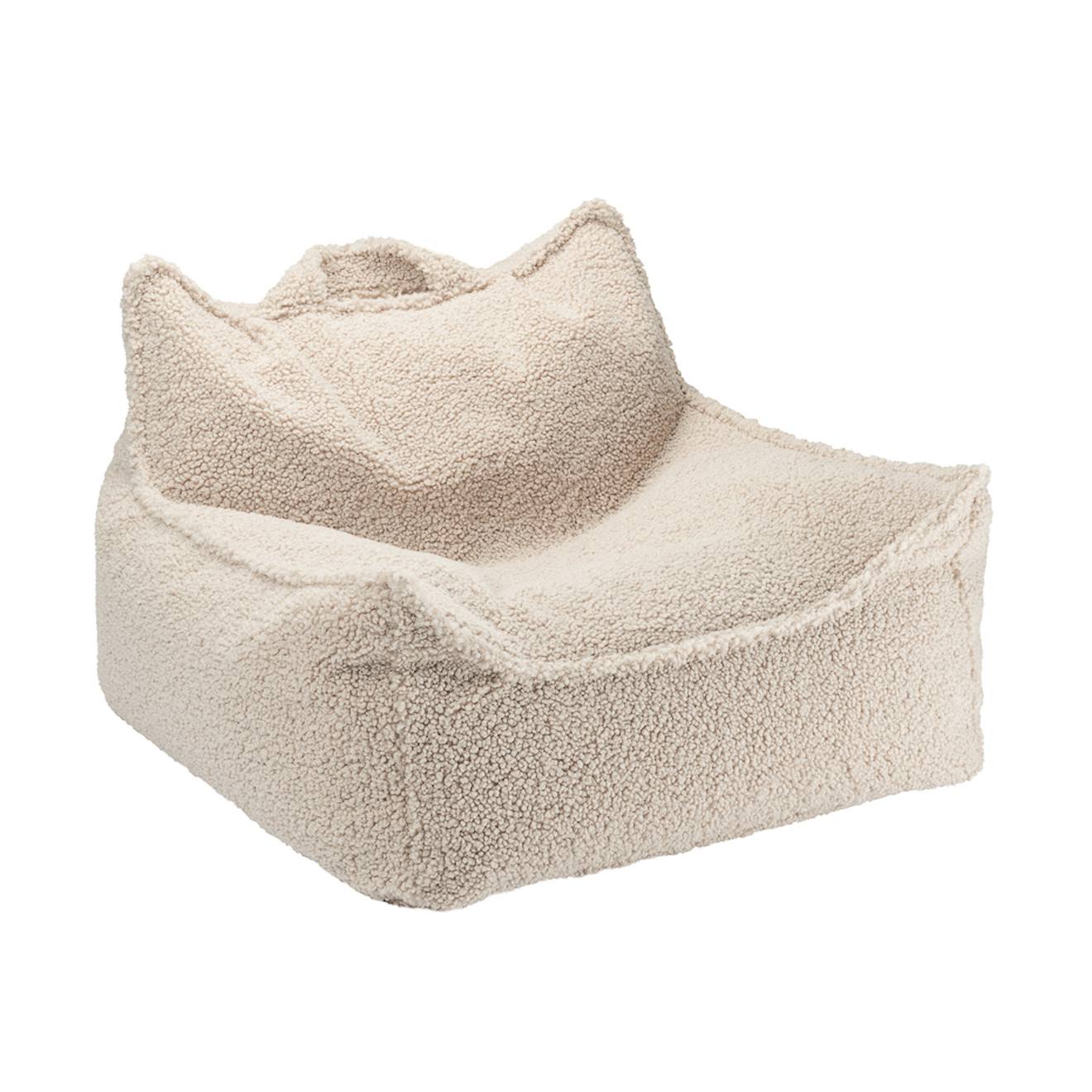 Pouf Enfant Bouclette Doux Biscuit