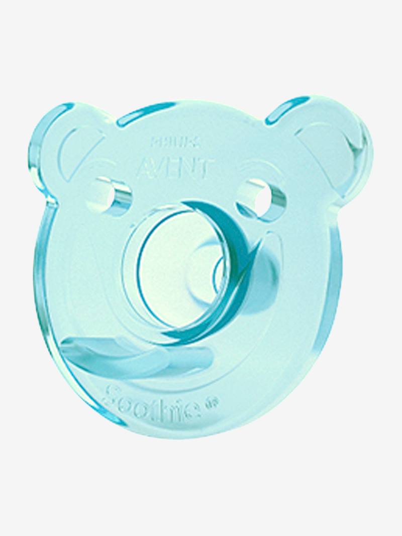 Sucettes Philips Avent Soothie Heart - Silicone Médical Sans BPA - 0-6 Mois - Bleu