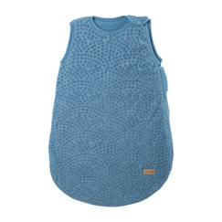 Linge de maison et décoration-Linge de lit bébé-Gigoteuse sans manches en coton bio à pois en relief seashells