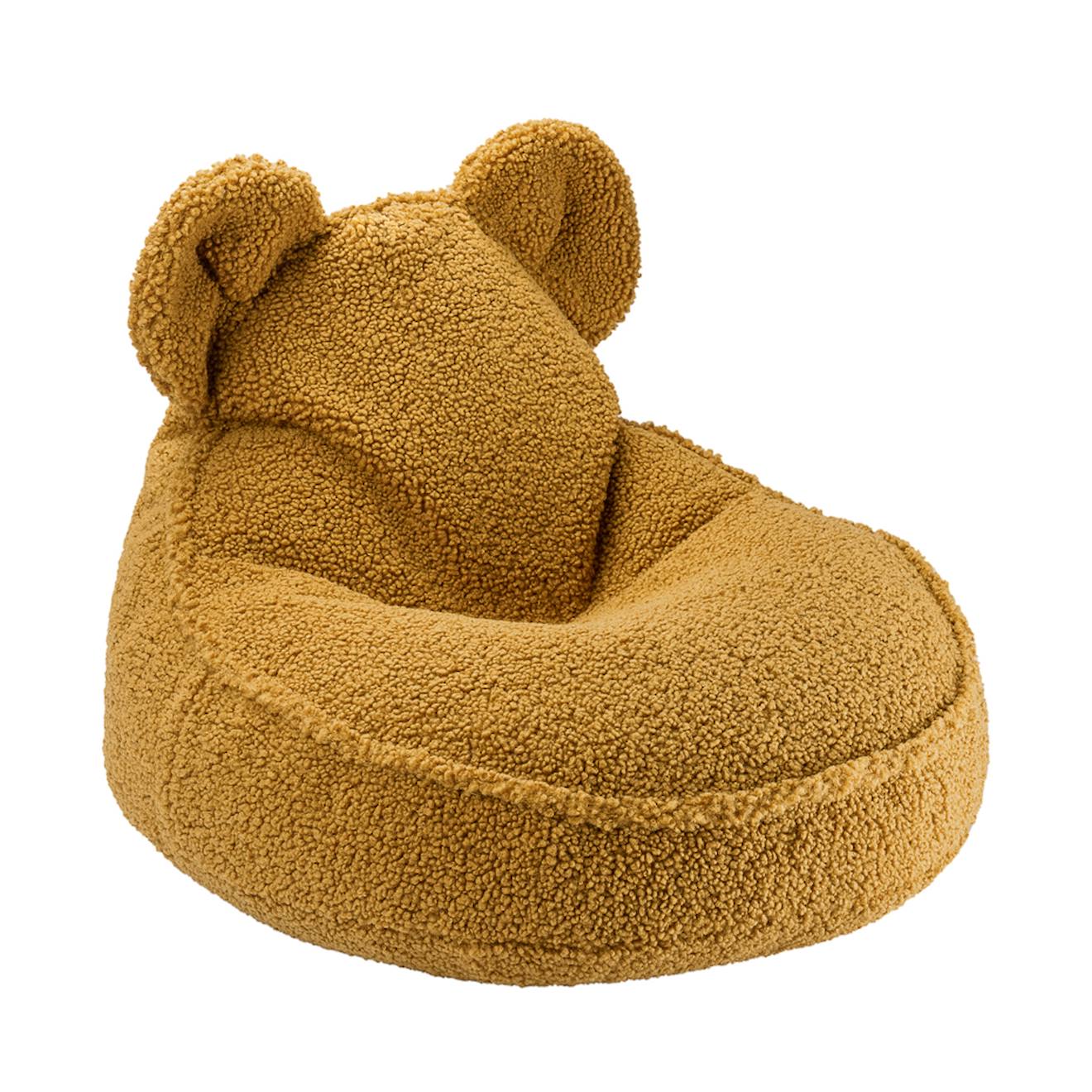 Pouf Enfant Ourson Bouclette Doudou Maple