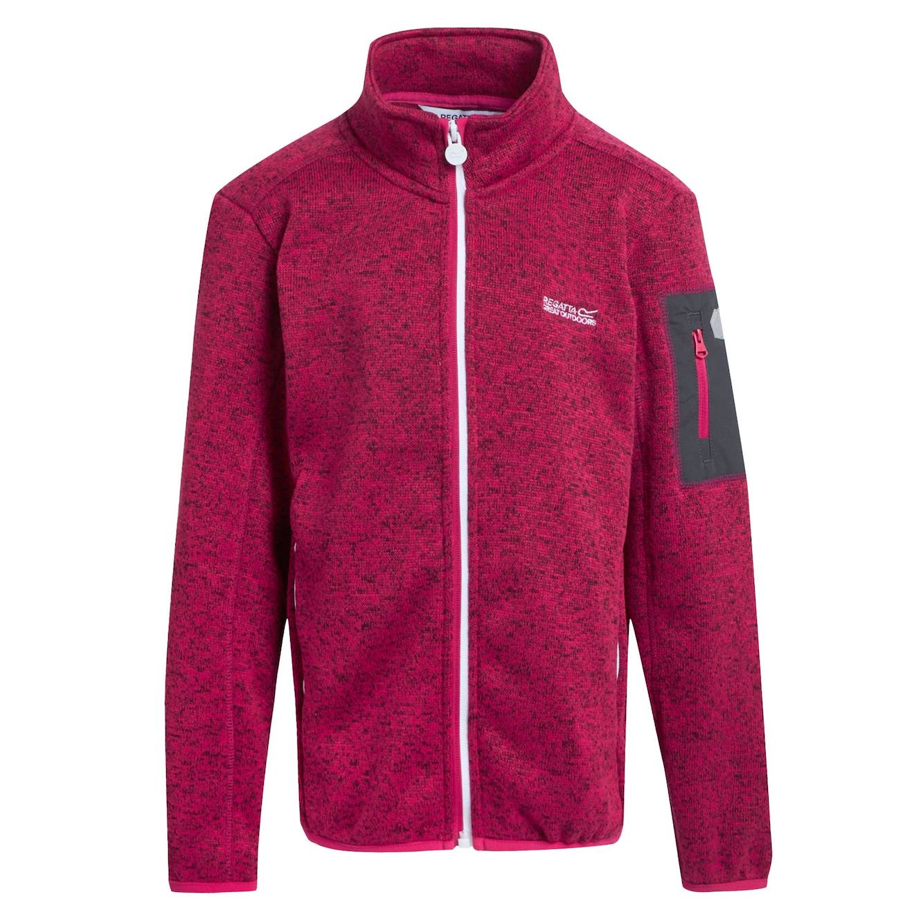 Veste Polaire Polyester Newhill Rose Fluo
