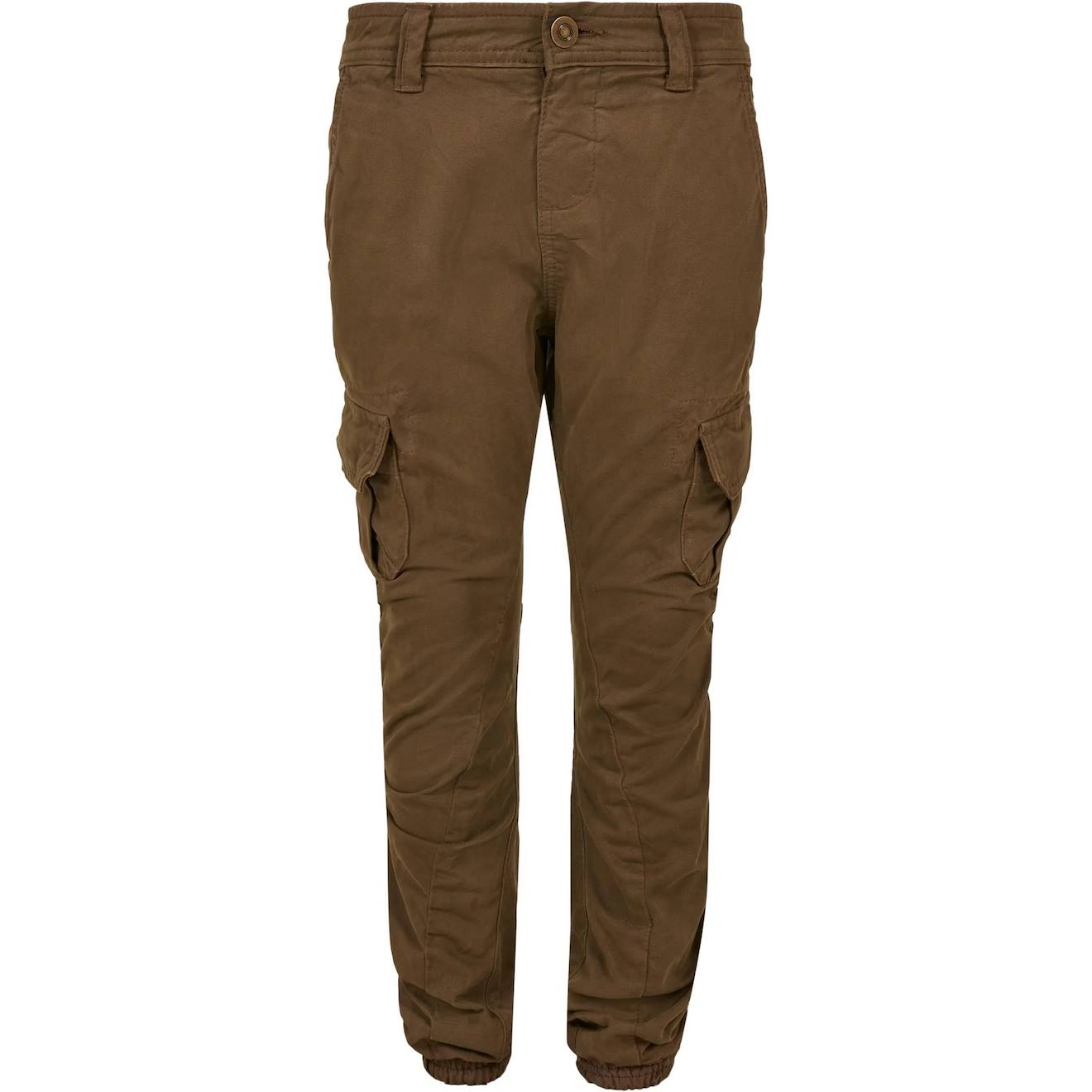 Pantalon De Jogging À Poches Coton Olive