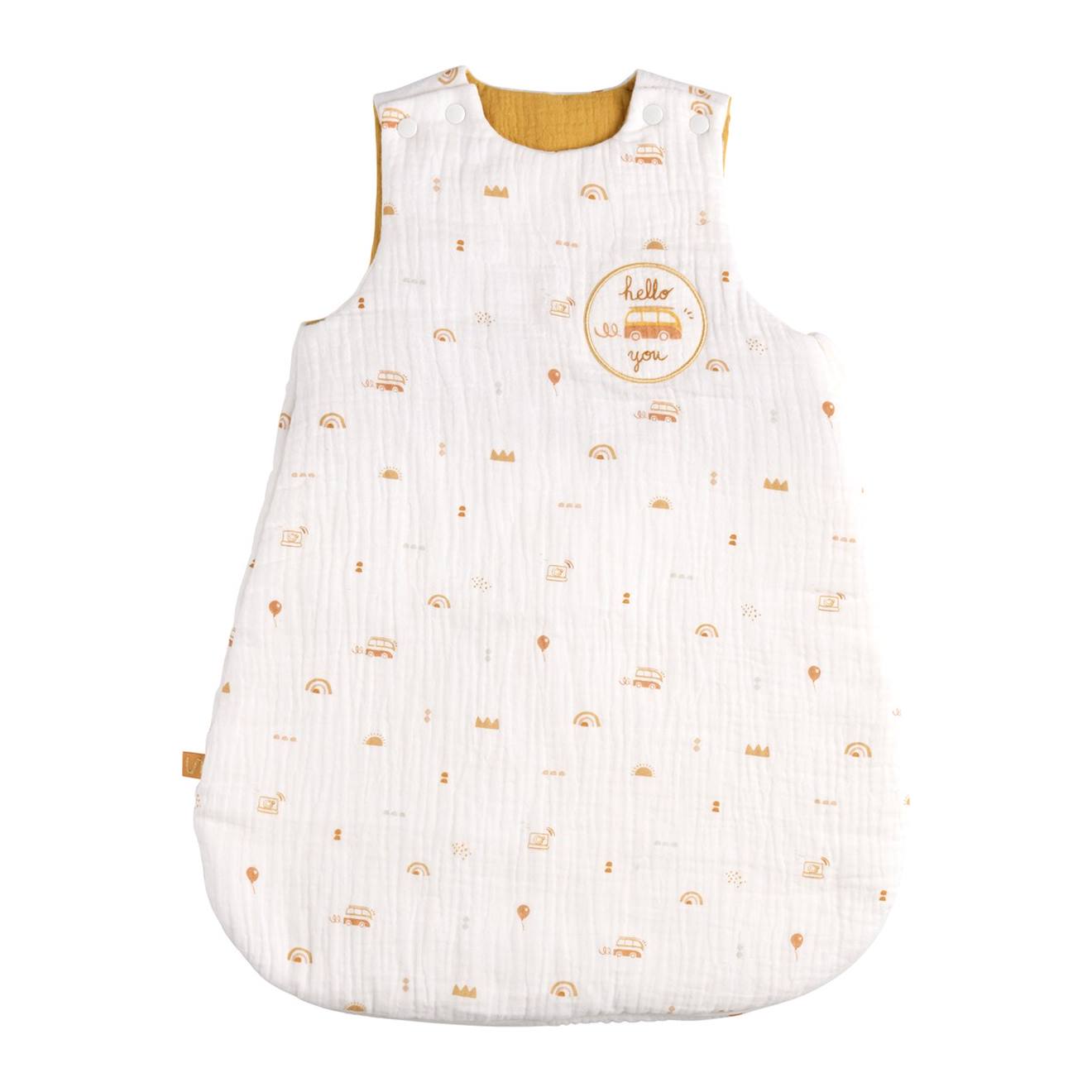 Gigoteuse Bébé En Coton Blanc