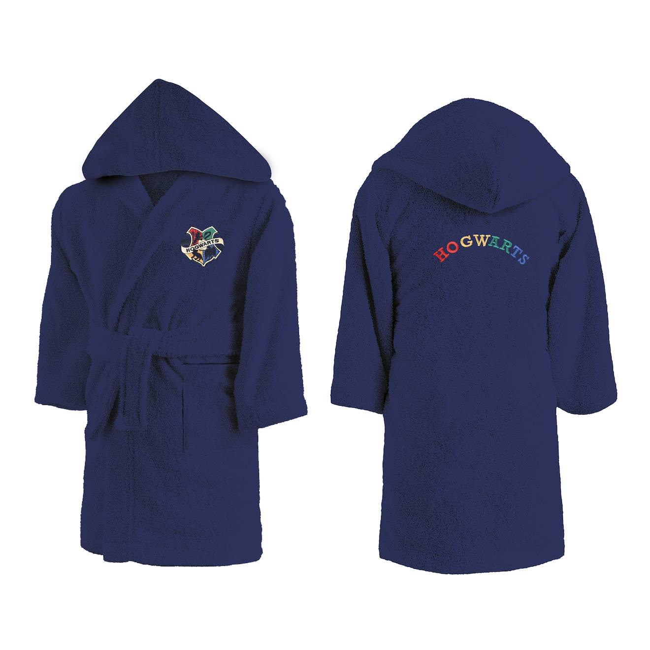Peignoir Enfant Harry Potter Hedwige - Robe De Chambre Chaude Et Confortable 7-9 Ans