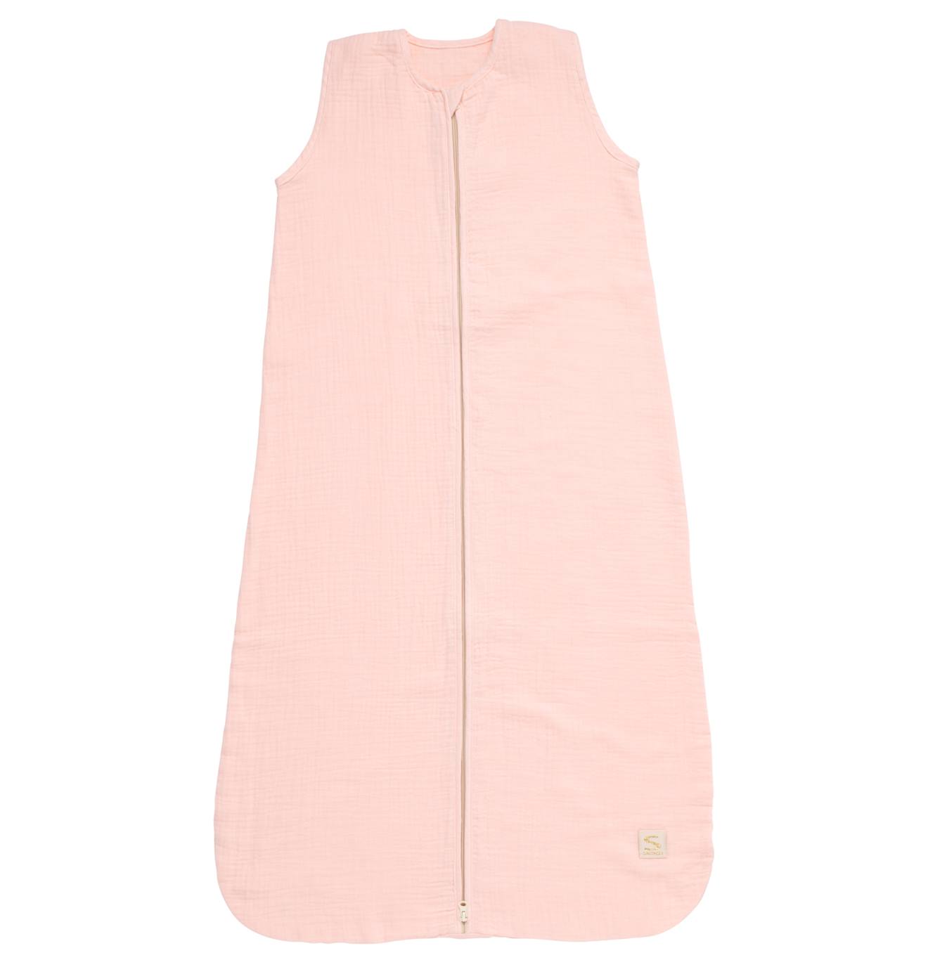 Gigoteuse D'été Bébé En Double Gaze De Coton Rose