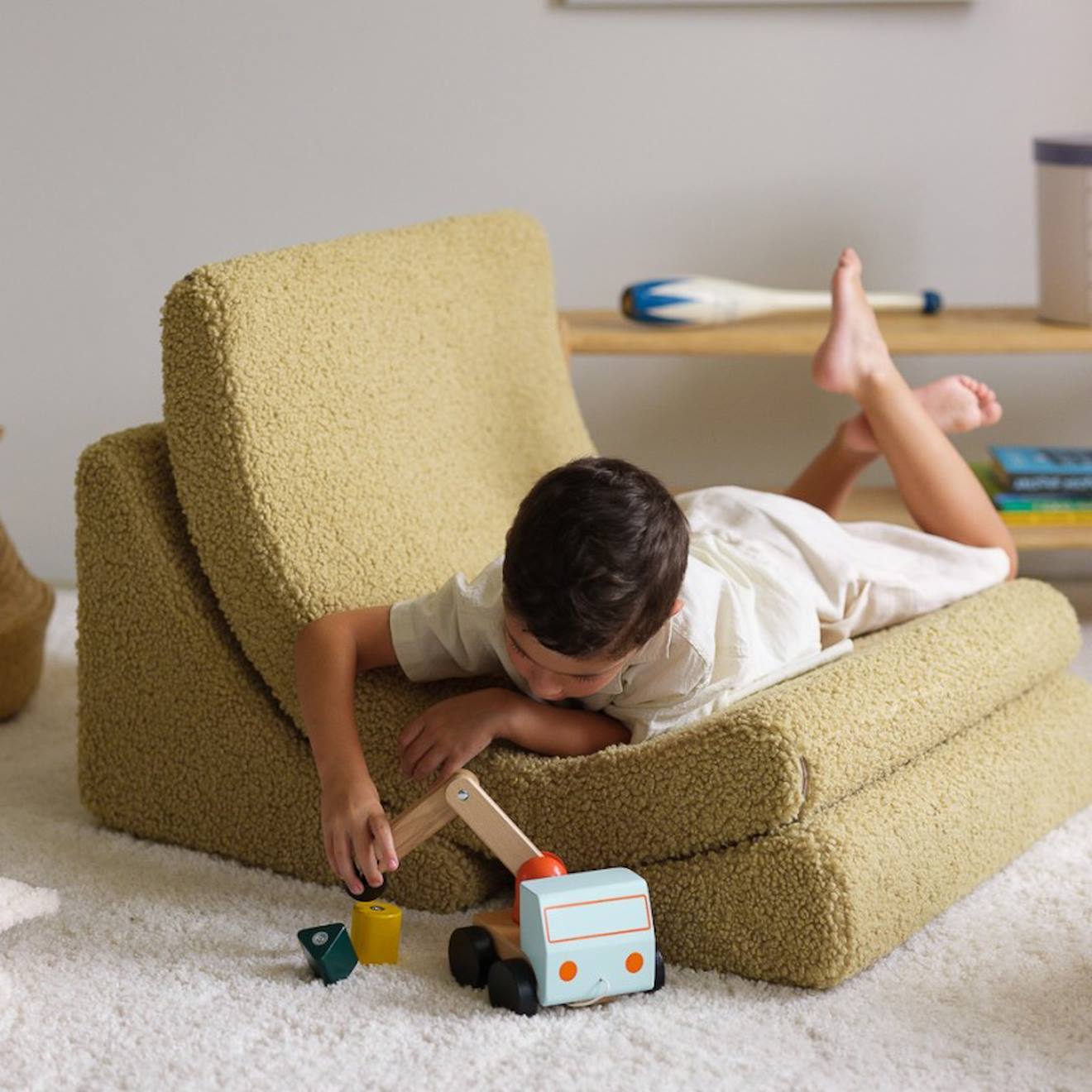 Fauteuil Enfant Bouclette Moon Matcha