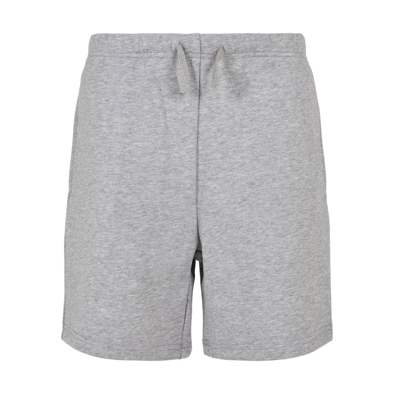 Short De Jogging Coton Basic Gris
