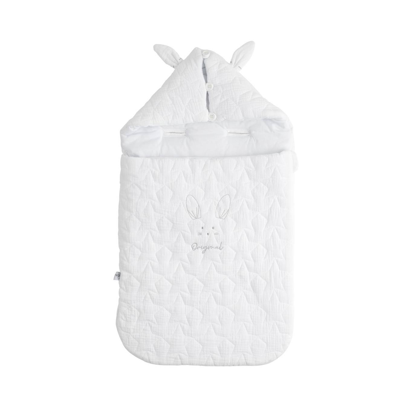 Sauthon - Nid D'ange En Coton Blanc