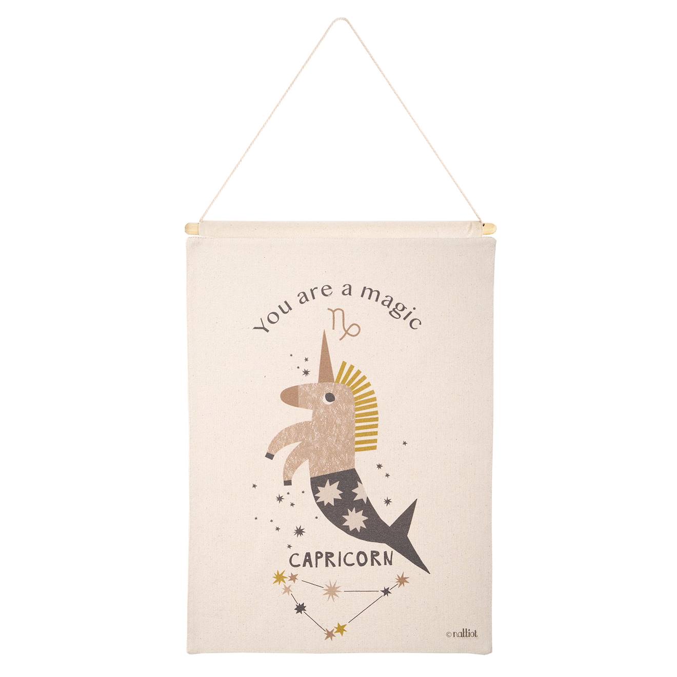 Déco Murale Chambre Enfant Zodiaque Baby Astro Capricorne - Little Capricorn