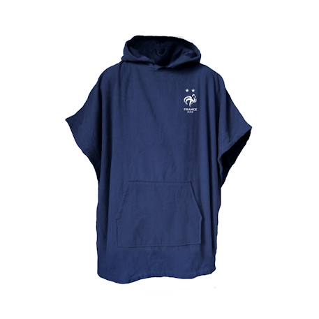 Poncho de bain enfant 100% coton, fff logo  - vertbaudet enfant