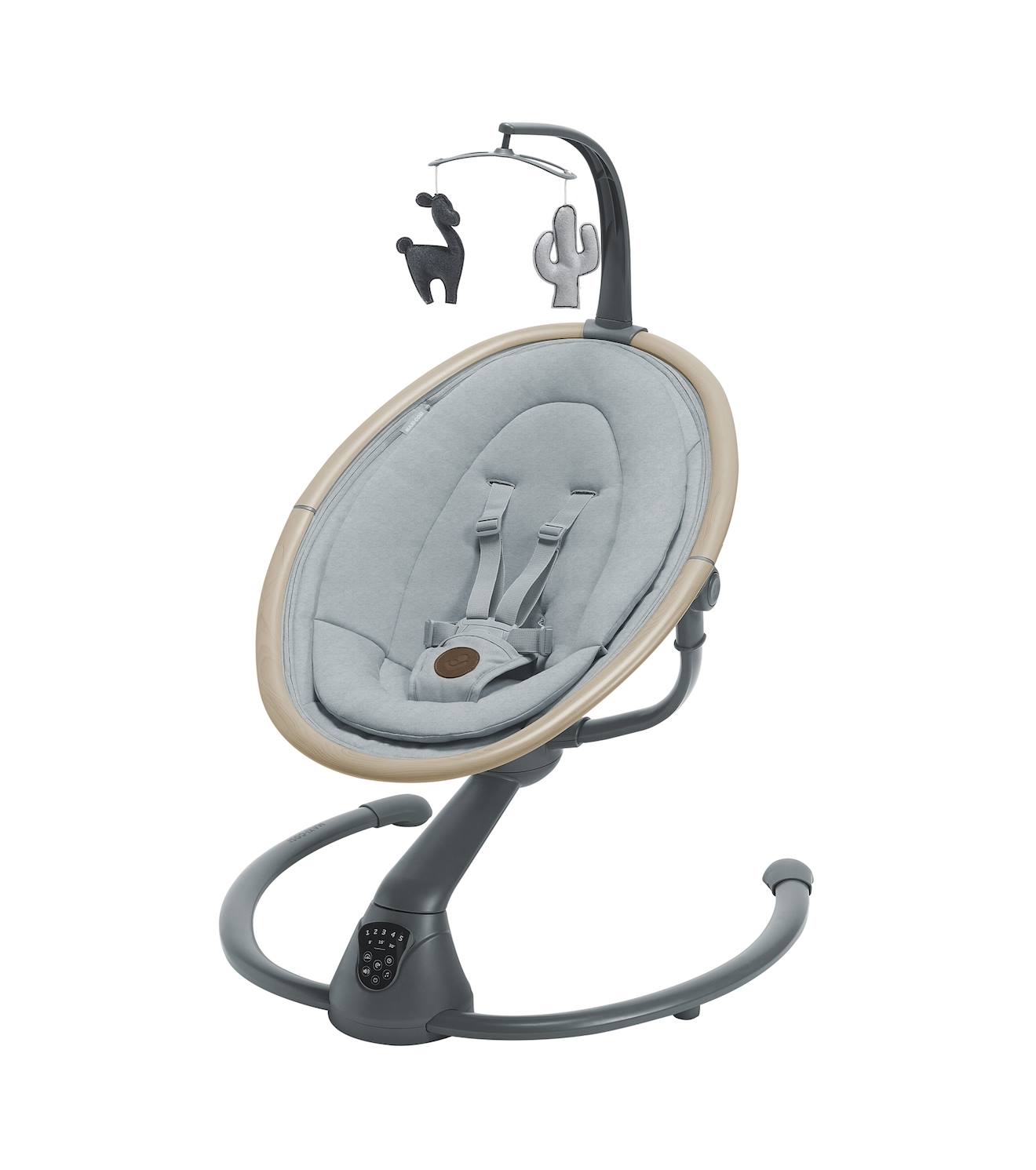 Transat Et Balancelle Bébé Électrique Cassia Gris Beyond