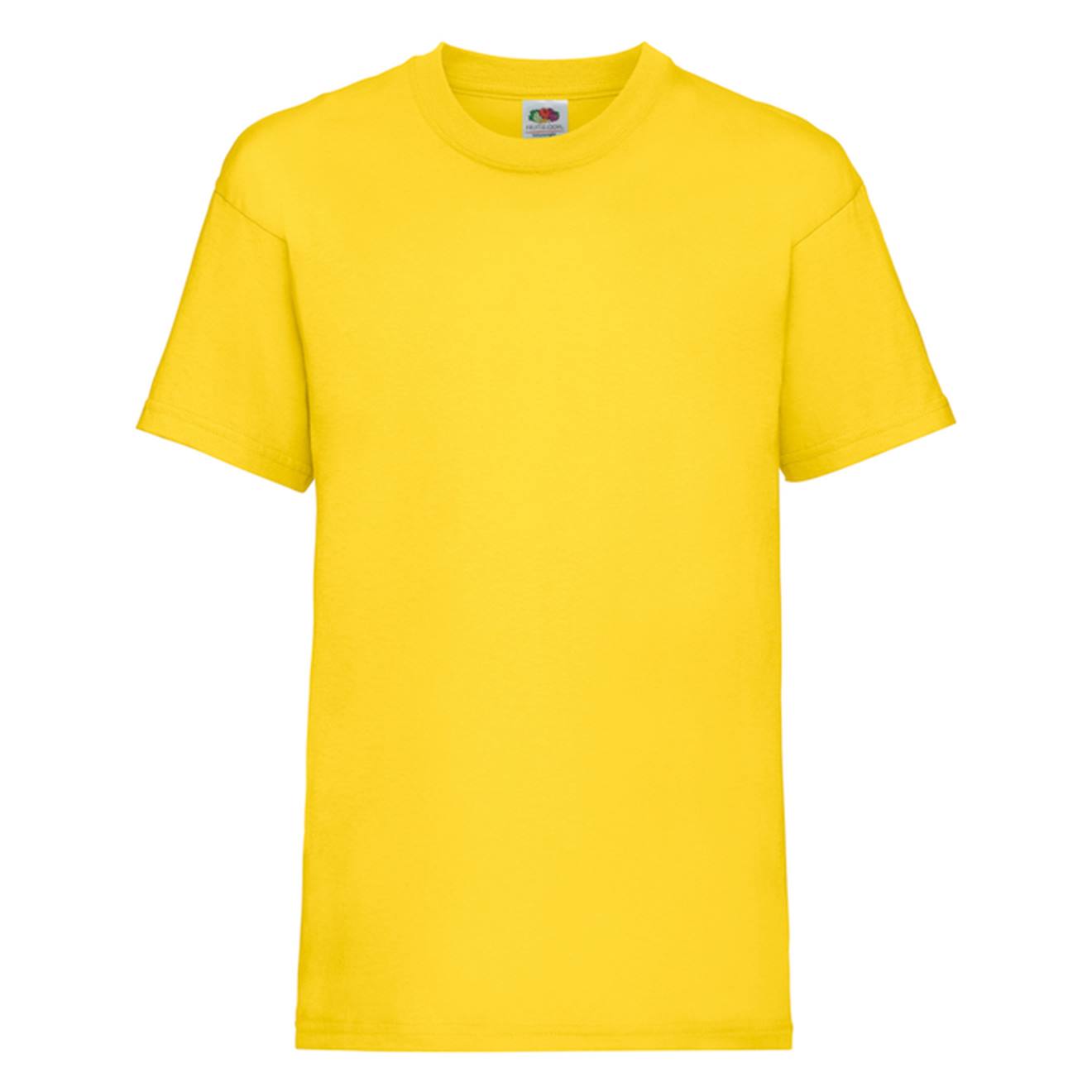 T-shirt Coton Valueweight Jaune