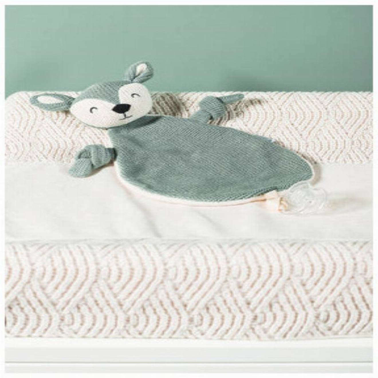 Attache Sucette En Coton Vert (Jollein) - Image 3