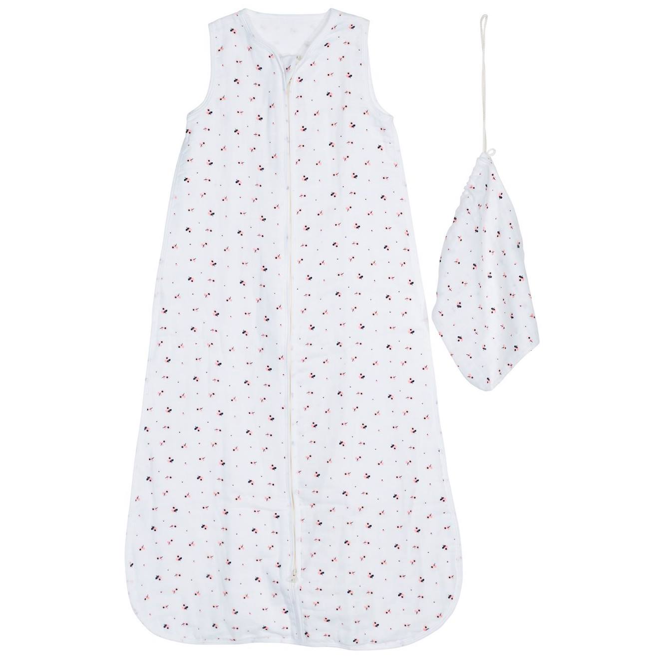 Gigoteuse En Coton Bio - Miss Fleur De Lune Blanc