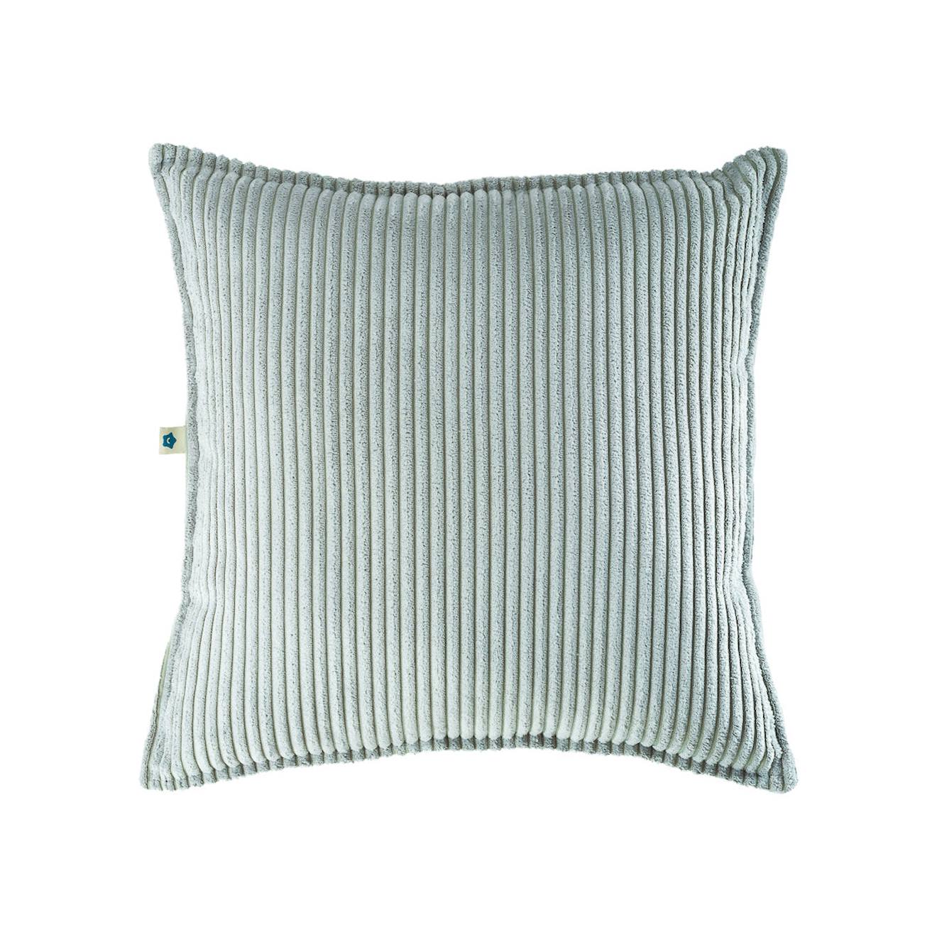 Wigiwama - Coussin Velours Côtelé Block Peppermint Green