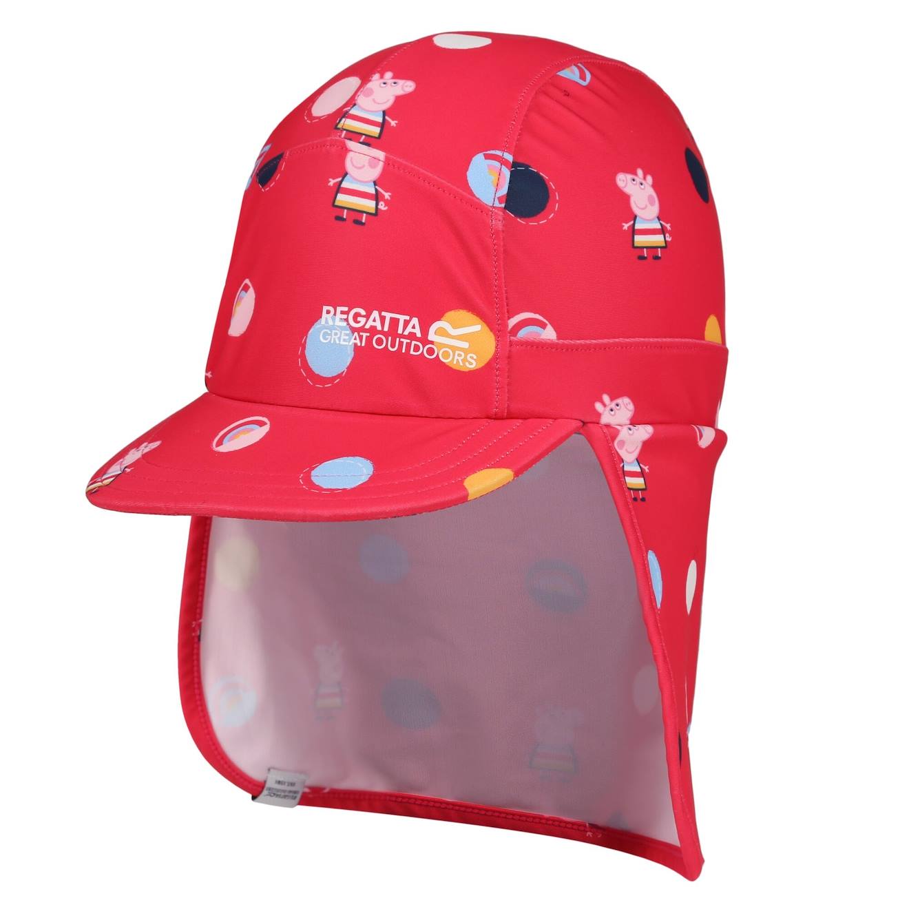 Casquette Avec Protège-nuque Polyester Peppa Pig Rose