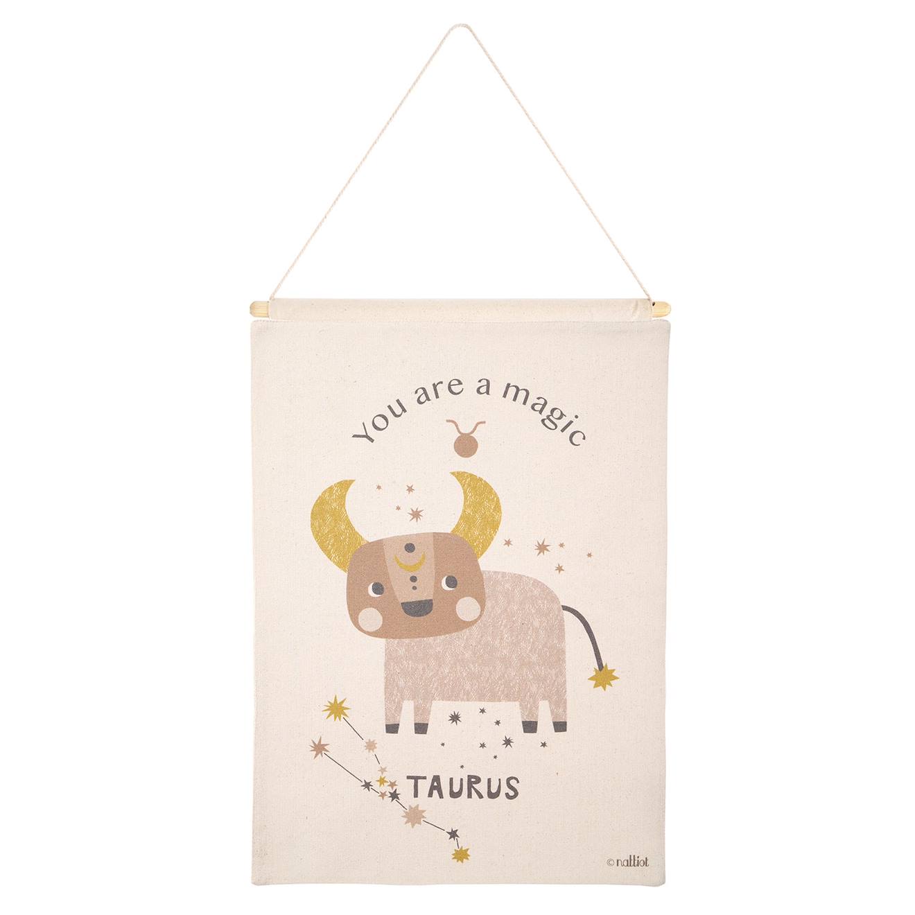 Déco Murale Chambre Enfant Zodiaque Baby Astro Taureau - Little Taurus